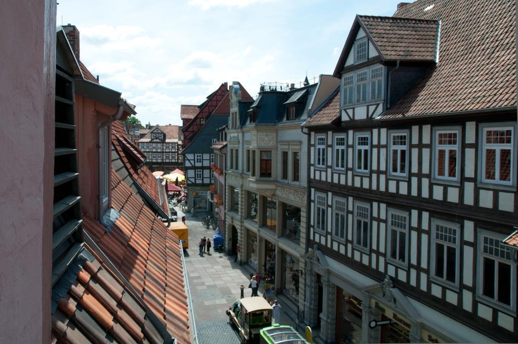 Hotel Am Hoken Quedlinburg Exterior foto