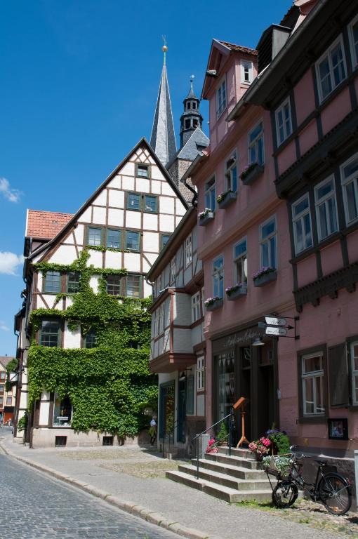 Hotel Am Hoken Quedlinburg Exterior foto